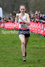 Junior girls, 2020 New Balance English Schools Champs., Sefton Park, Liverpool. Photo: David T. Hewitson/Sports for All Pics